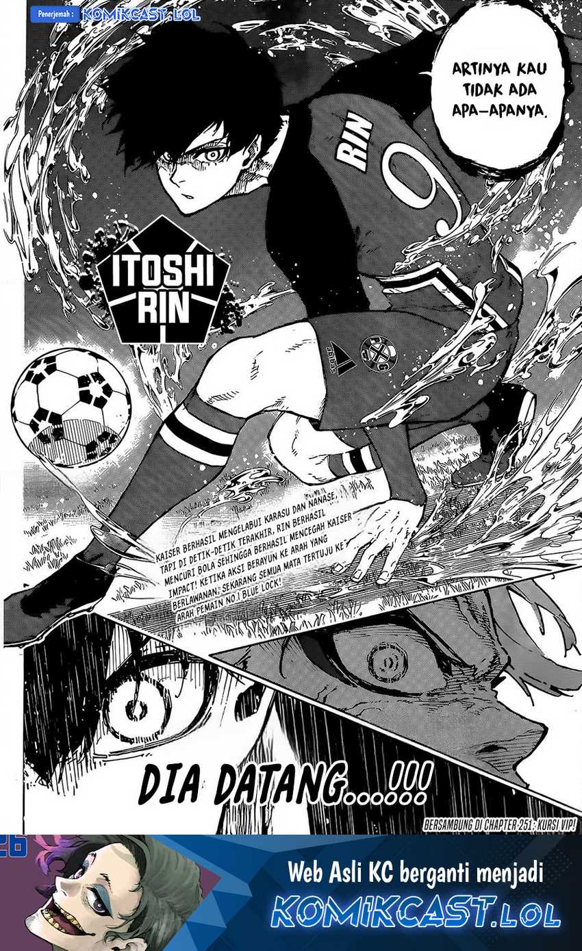 Blue Lock Chapter 250 Gambar 19