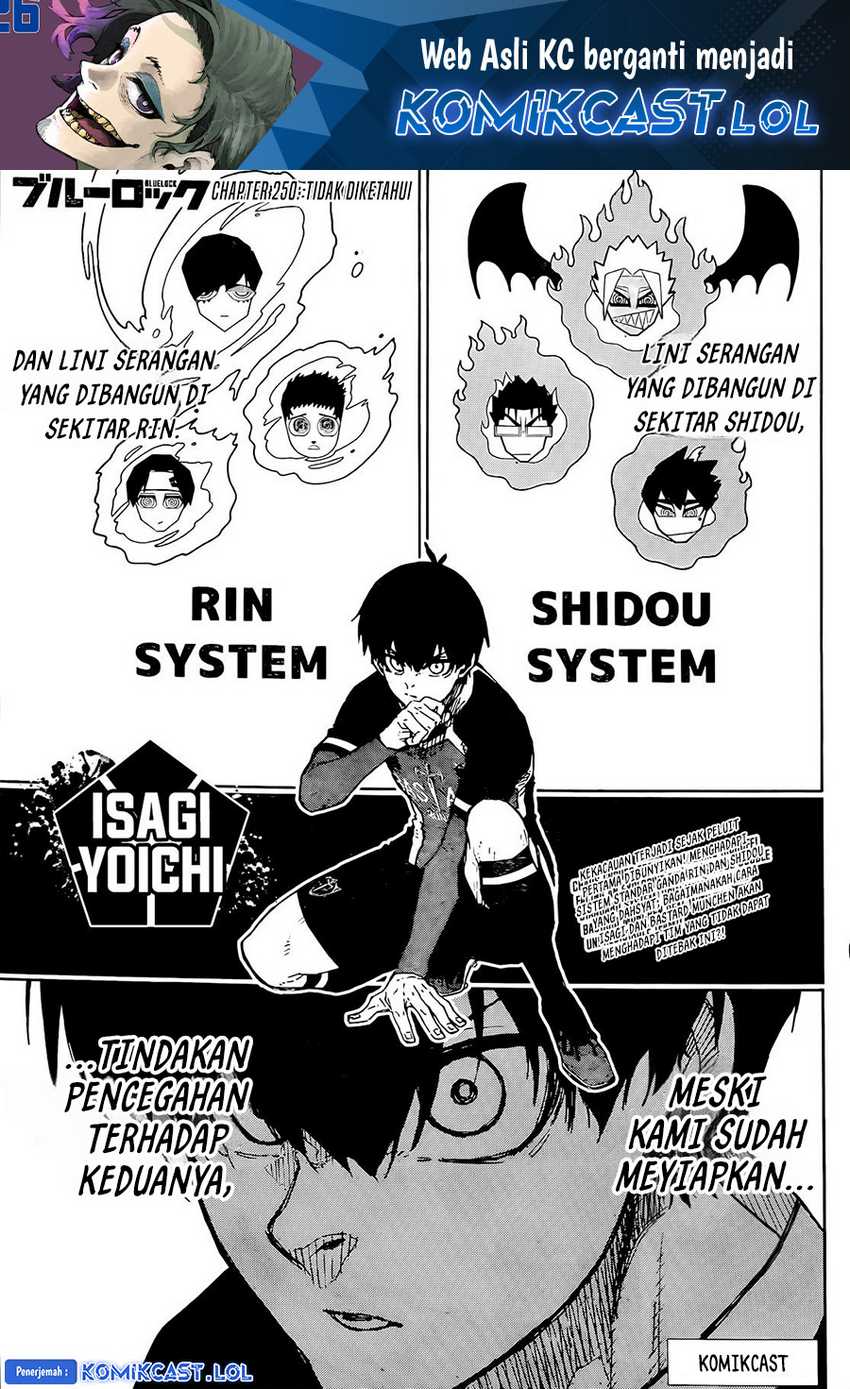 Baca Blue Lock Chapter 250 Gambar 2