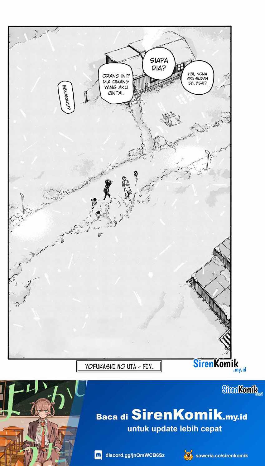 Yofukashi no Uta Chapter 200 Gambar 23