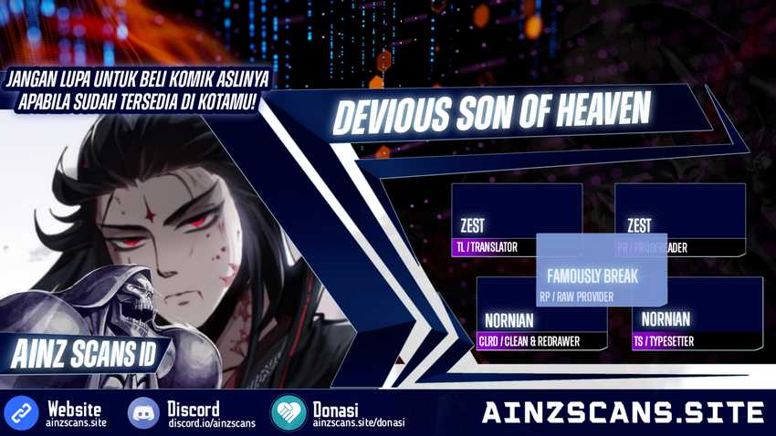 Baca Komik Devious Son Of Heaven Chapter 08 Gambar 1