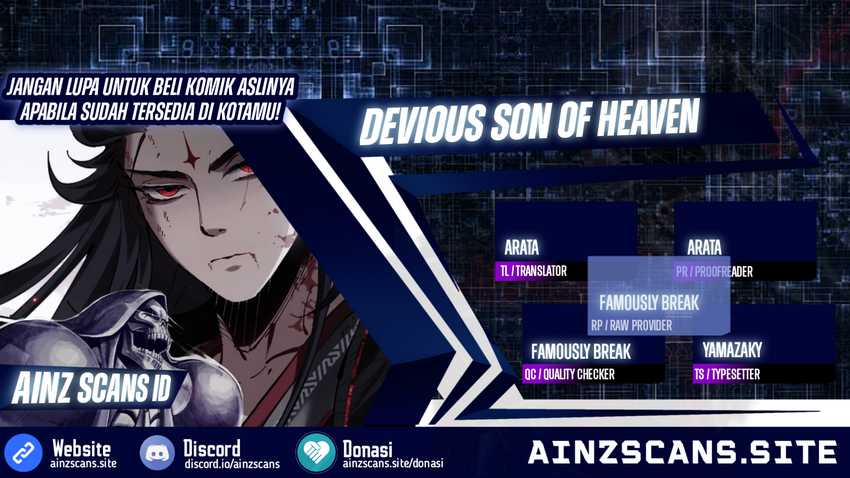 Baca Komik Devious Son Of Heaven Chapter 01 Gambar 1