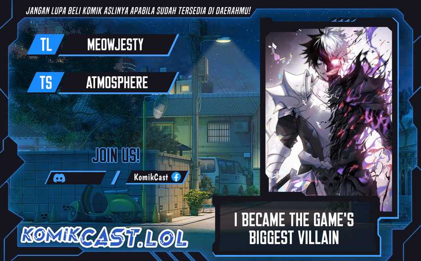 Baca Komik I Became The Game’s Biggest Villain Chapter 01 Gambar 1