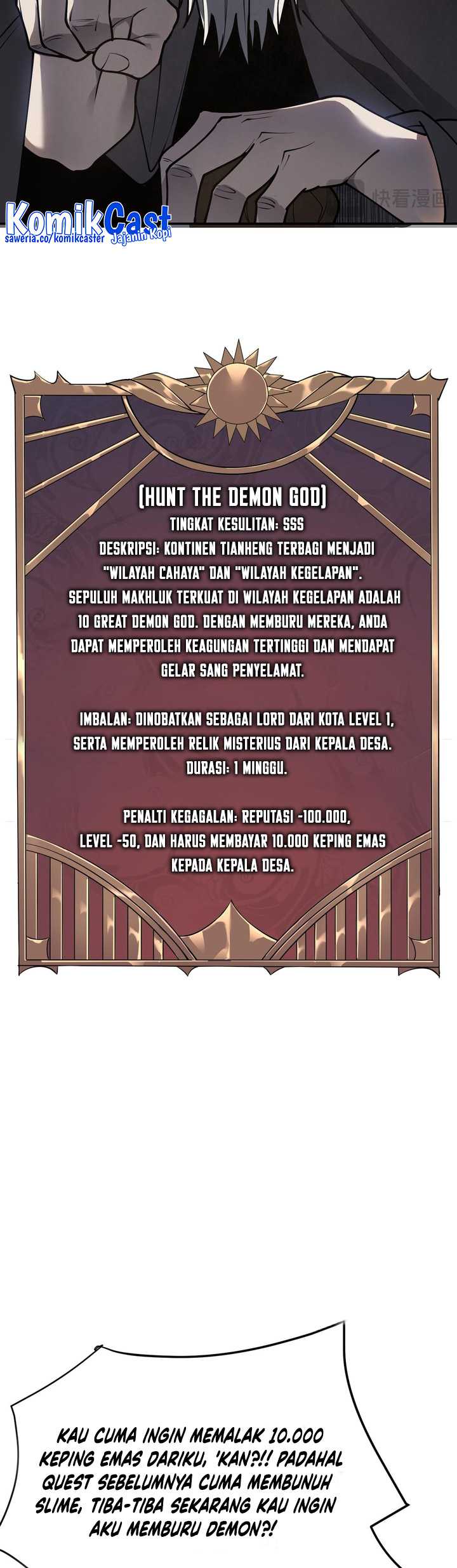 I Became The Game’s Biggest Villain Chapter 01 Gambar 75