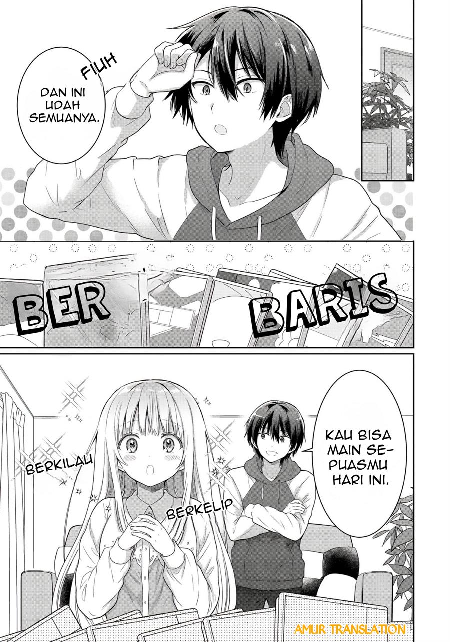Otonari no Tenshi-sama ni Itsunomanika Dame Ningen ni Sareteita Ken Chapter 12.1 Gambar 4
