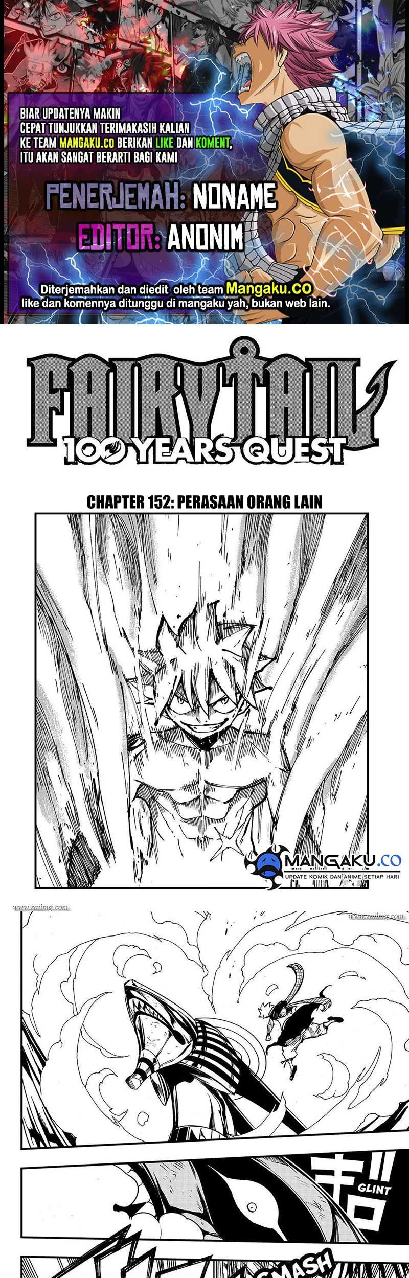 Baca Komik Fairy Tail: 100 Years Quest Chapter 151 Gambar 1