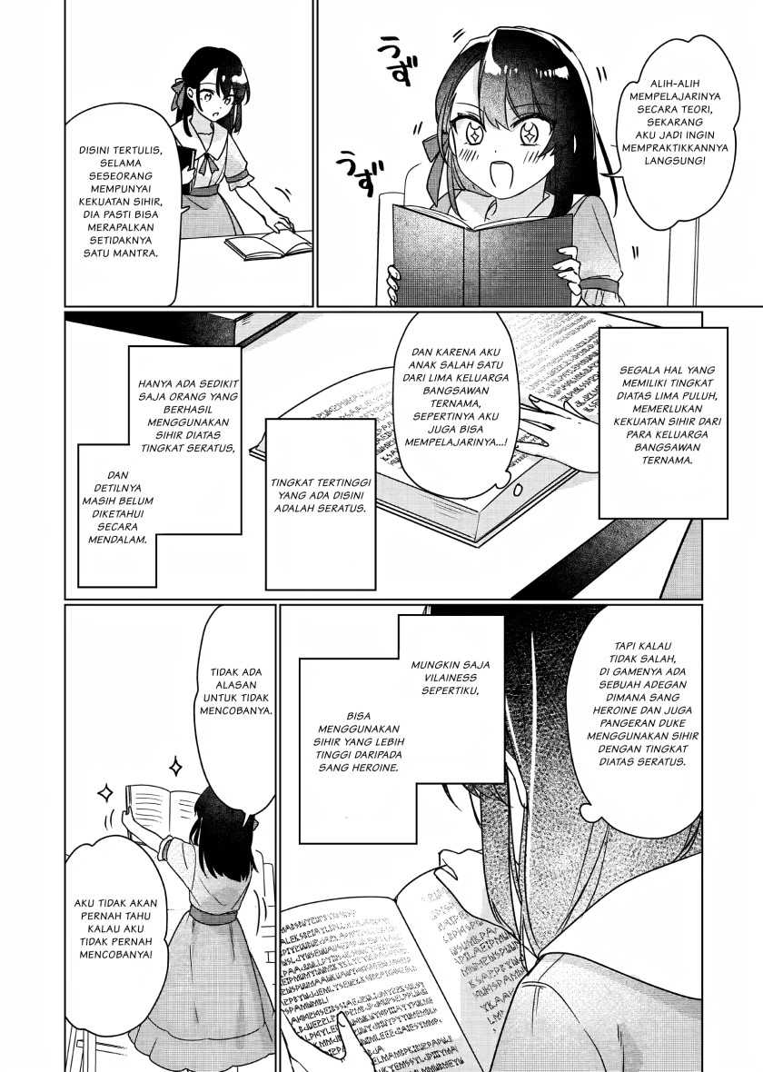Rekishi ni Nokoru Akujo ni naru zo: Akuyaku Reijou ni naru hodo Ouji no Dekiai wa Kasoku suru you desu! Chapter 04 Gambar 9