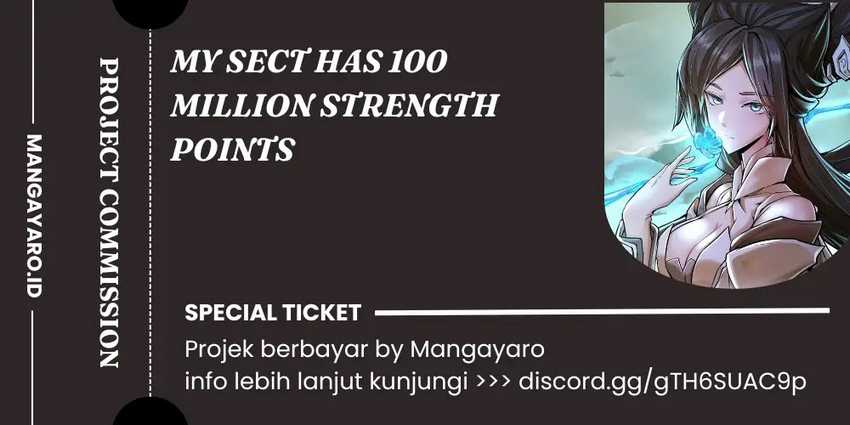 Baca Komik My Sect Has 100 Million Strength Points Chapter 25 Gambar 1