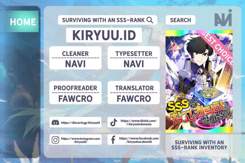 Baca Komik Surviving with a SSS-Rank Inventory Chapter 02 Gambar 1