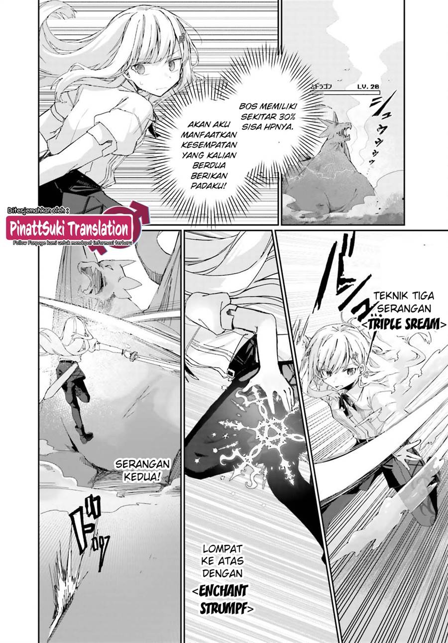 Astral Online – Maou no Noroi de Saikyou Bishoujo ni natta Ore, Saijaku Shoku da ga Cheat Skill de Chou Seichou shite Musou suru Chapter 03.2 Gambar 3