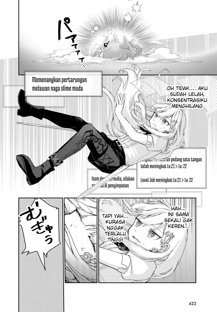 Astral Online – Maou no Noroi de Saikyou Bishoujo ni natta Ore, Saijaku Shoku da ga Cheat Skill de Chou Seichou shite Musou suru Chapter 03.2 Gambar 5