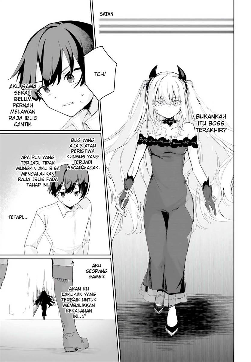 Astral Online – Maou no Noroi de Saikyou Bishoujo ni natta Ore, Saijaku Shoku da ga Cheat Skill de Chou Seichou shite Musou suru Chapter 01 Gambar 16