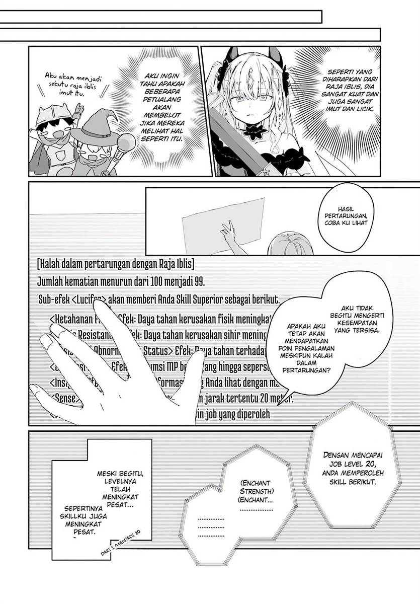 Astral Online – Maou no Noroi de Saikyou Bishoujo ni natta Ore, Saijaku Shoku da ga Cheat Skill de Chou Seichou shite Musou suru Chapter 01 Gambar 31
