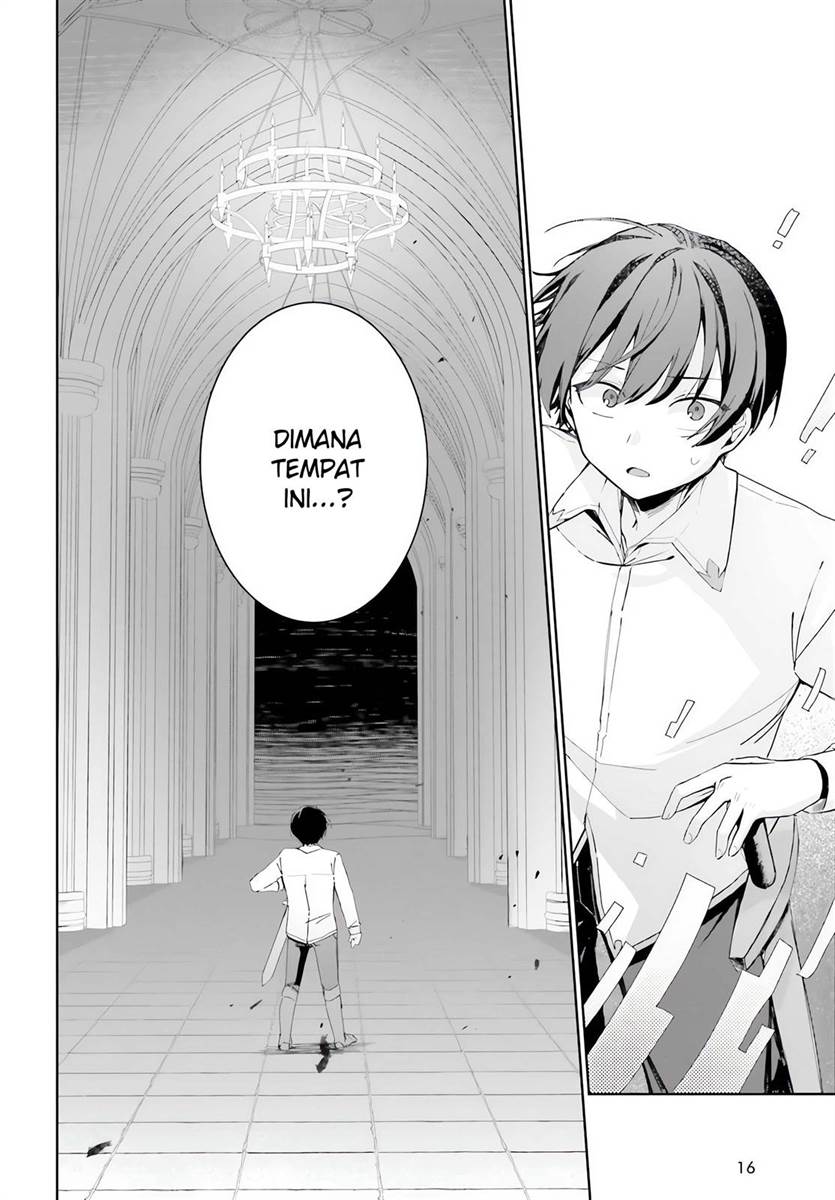 Astral Online – Maou no Noroi de Saikyou Bishoujo ni natta Ore, Saijaku Shoku da ga Cheat Skill de Chou Seichou shite Musou suru Chapter 01 Gambar 9