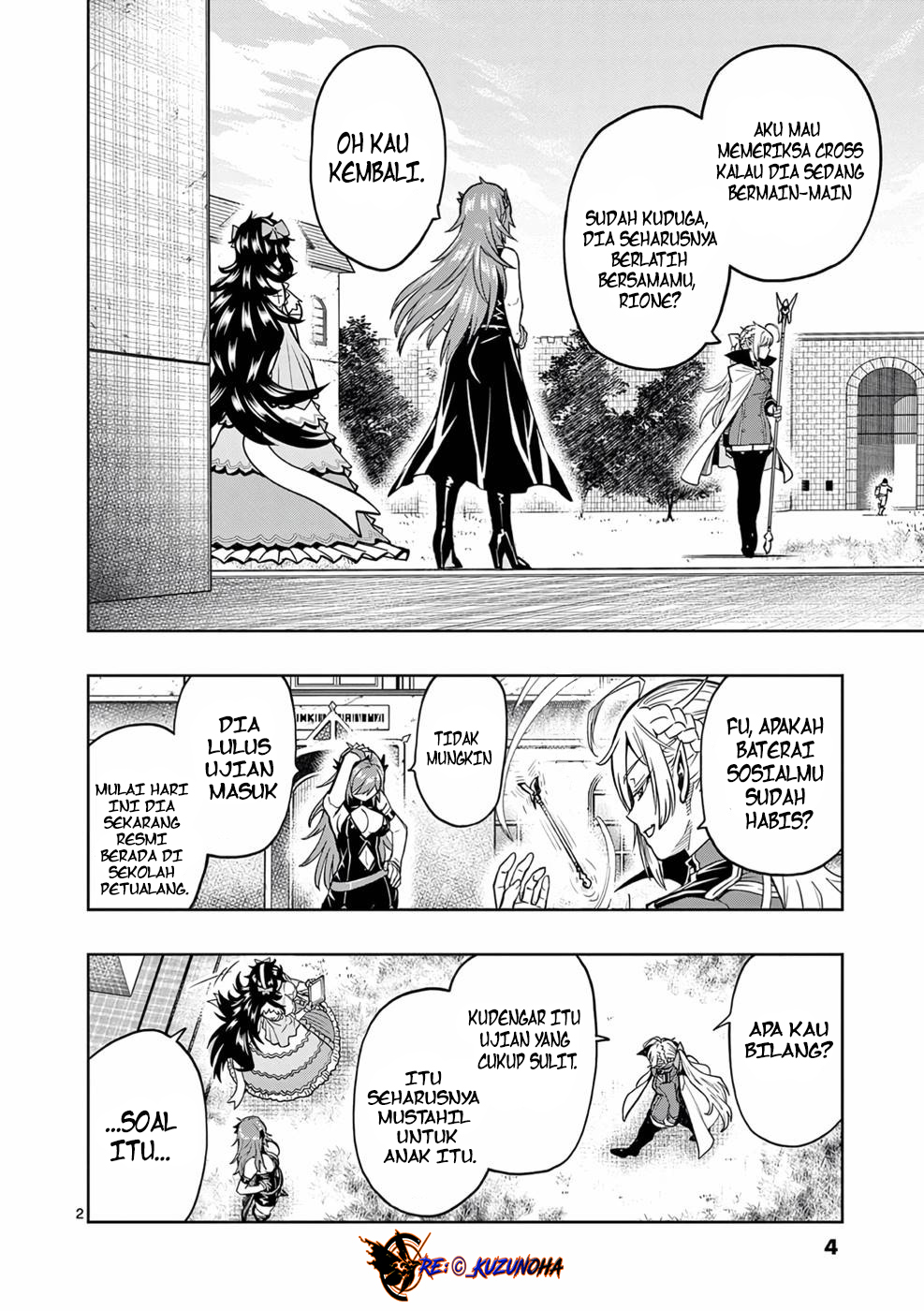 Saikyou Onna Shishоu-tachi ga Ikusei Houshin o Megutte Shuraba Chapter 07 Gambar 3