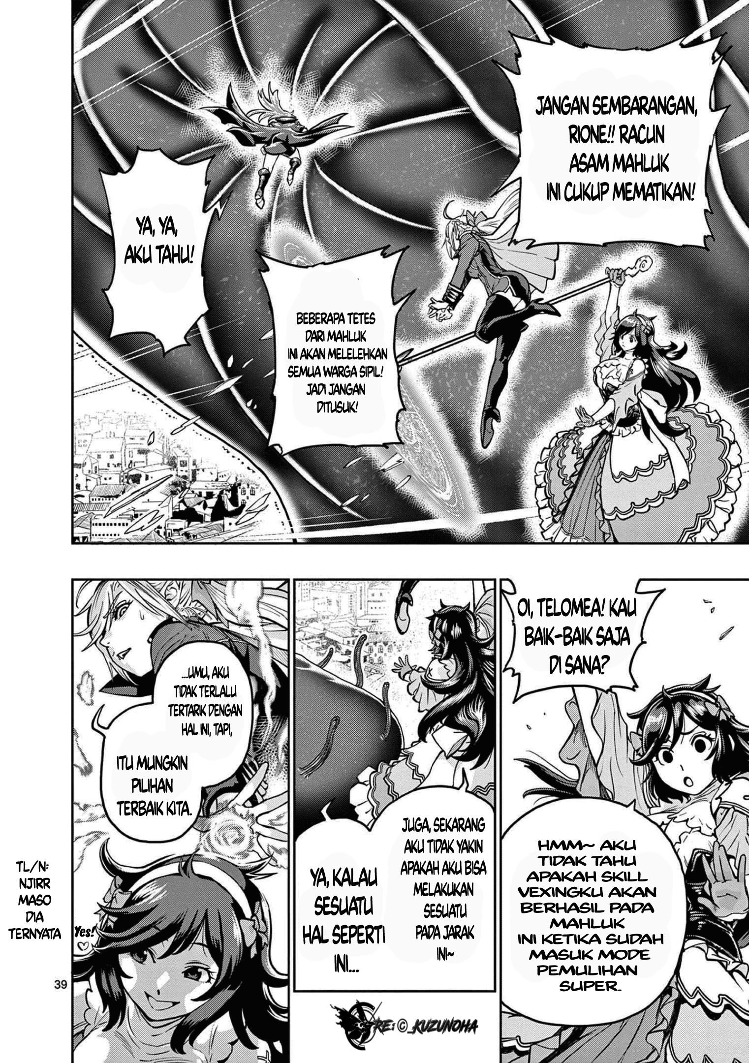 Saikyou Onna Shishоu-tachi ga Ikusei Houshin o Megutte Shuraba Chapter 01 Gambar 40