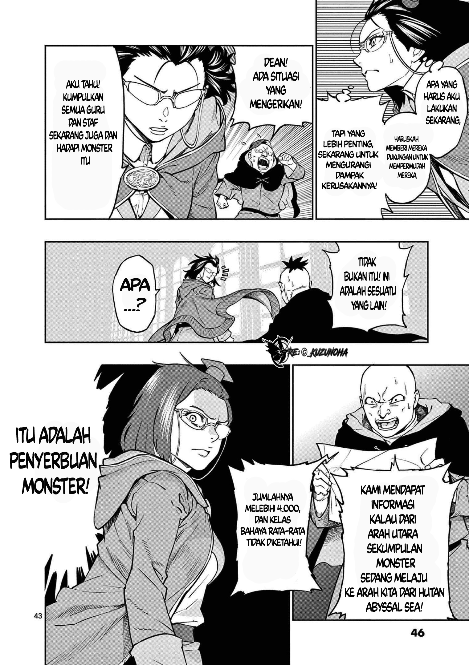 Saikyou Onna Shishоu-tachi ga Ikusei Houshin o Megutte Shuraba Chapter 01 Gambar 44