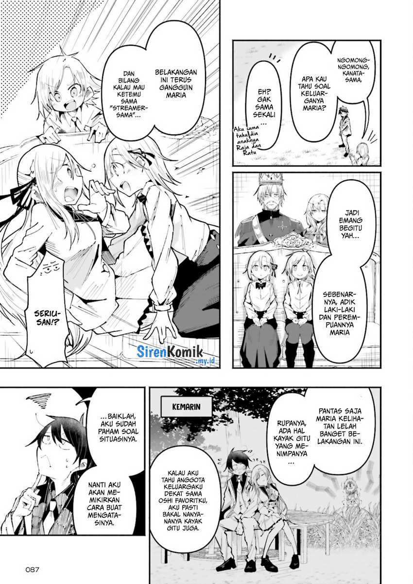 Isekai de Haishin Katsudou wo Shitara Tairyou no Yandere Shinja wo Umidashite Shimatta Ken Chapter 25 Gambar 10