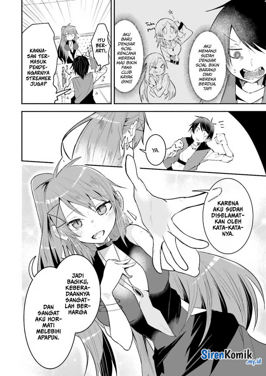 Isekai de Haishin Katsudou wo Shitara Tairyou no Yandere Shinja wo Umidashite Shimatta Ken Chapter 22 Gambar 5