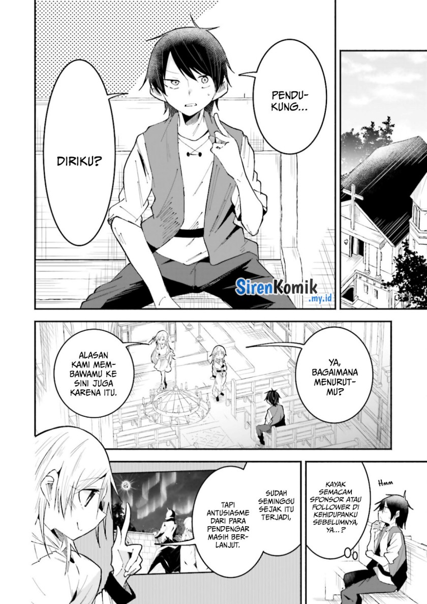 Isekai de Haishin Katsudou wo Shitara Tairyou no Yandere Shinja wo Umidashite Shimatta Ken Chapter 21 Gambar 4