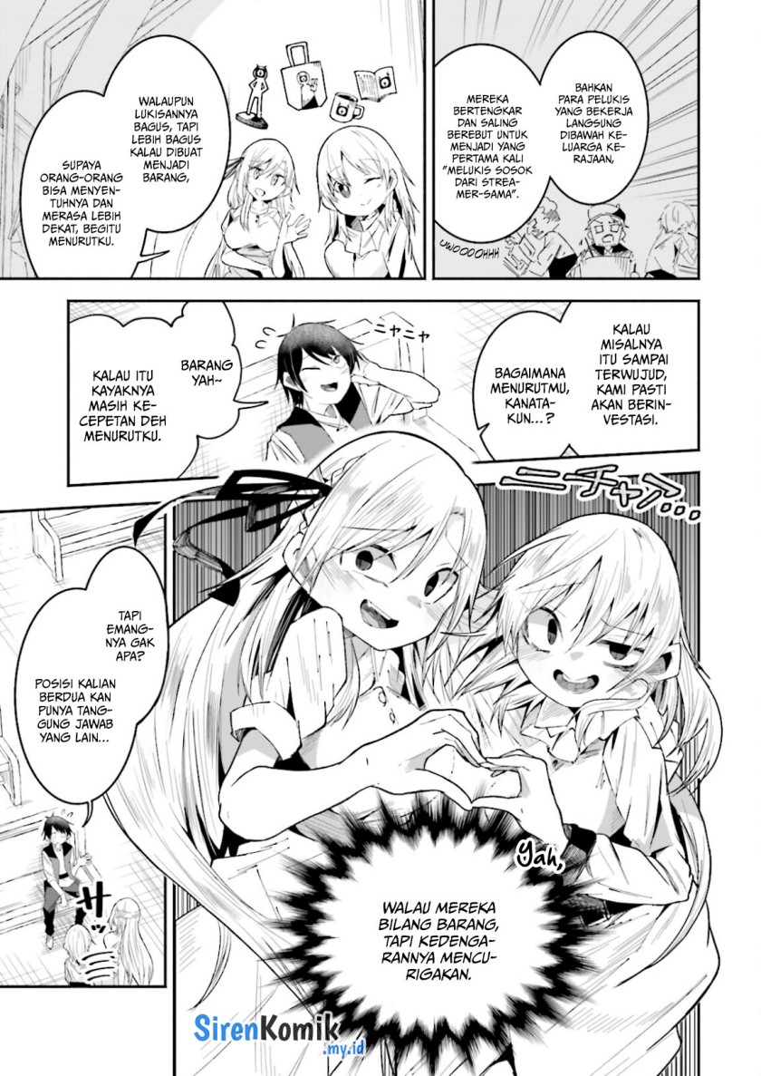 Isekai de Haishin Katsudou wo Shitara Tairyou no Yandere Shinja wo Umidashite Shimatta Ken Chapter 21 Gambar 5