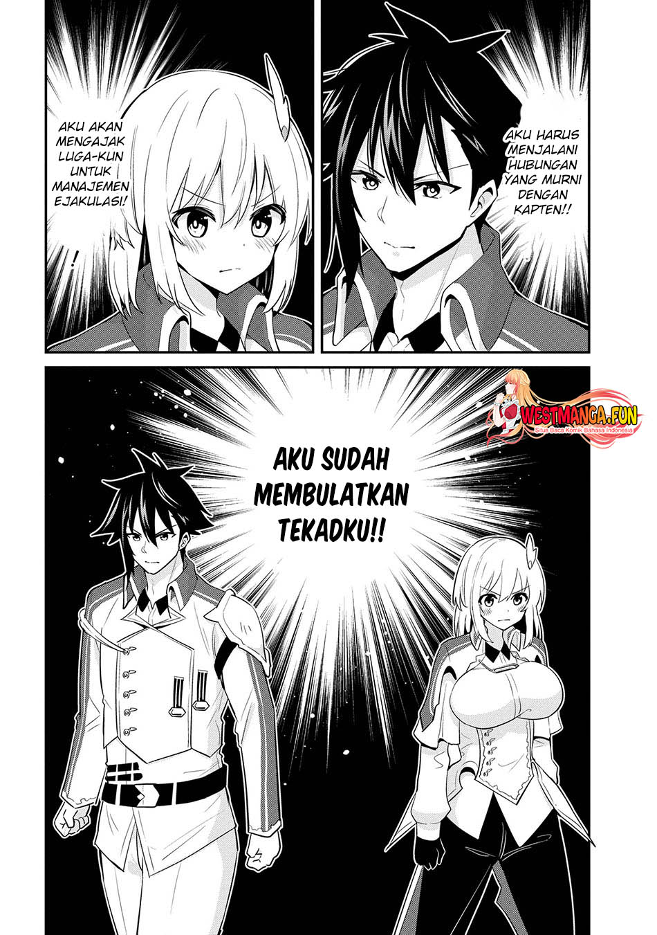 Seikishi ni Natta kedo Danchou no Oppai ga Sugosugite Kokoro ga Kiyomerarenai Chapter 26 Gambar 19