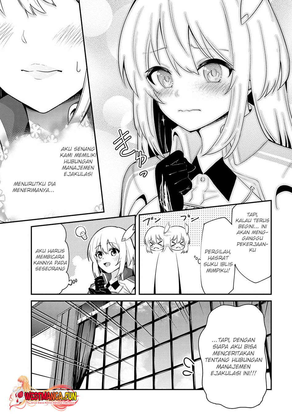 Seikishi ni Natta kedo Danchou no Oppai ga Sugosugite Kokoro ga Kiyomerarenai Chapter 26 Gambar 4