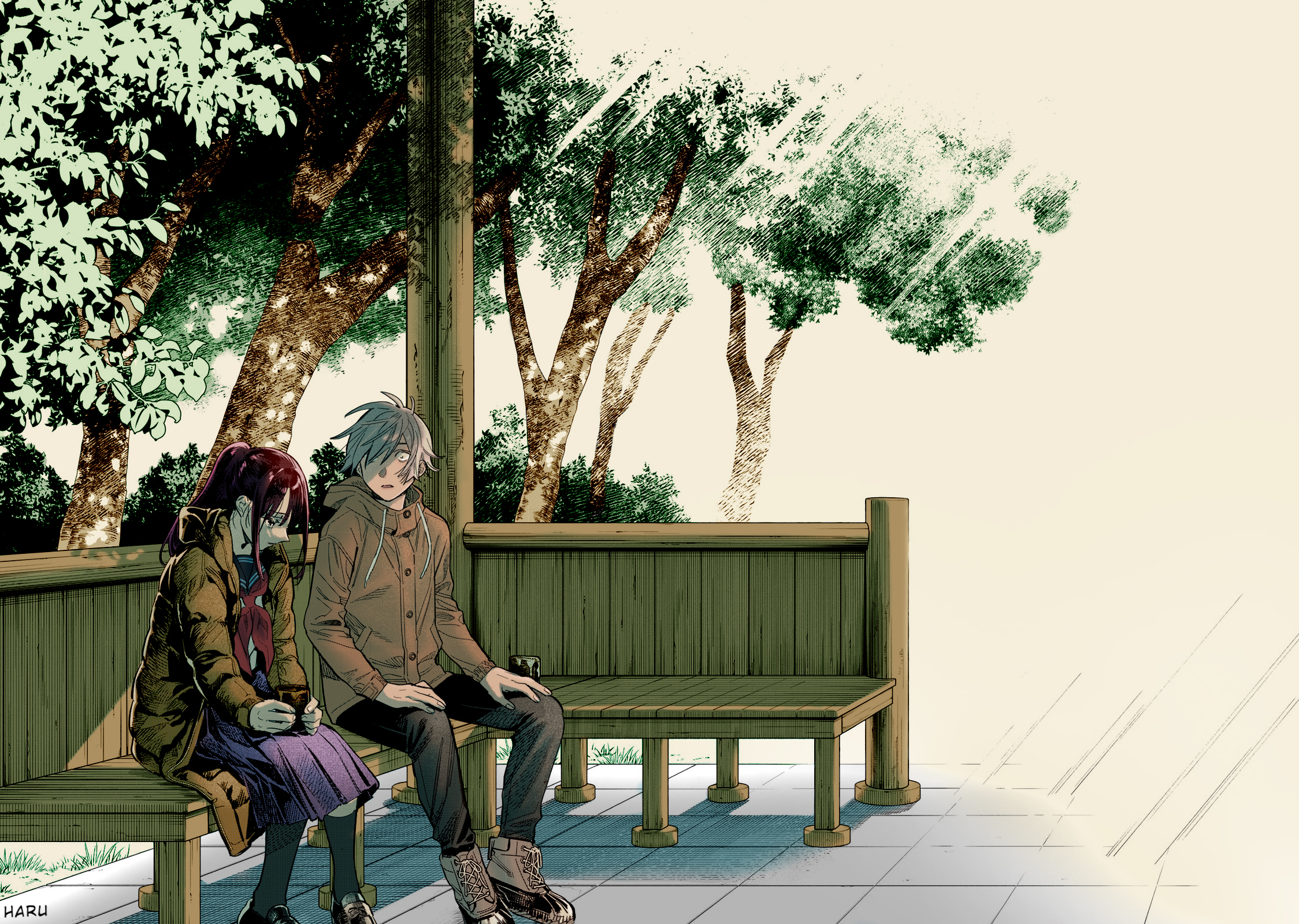 Hajirau Kimi ga Mitainda Chapter 55.2 Gambar 12