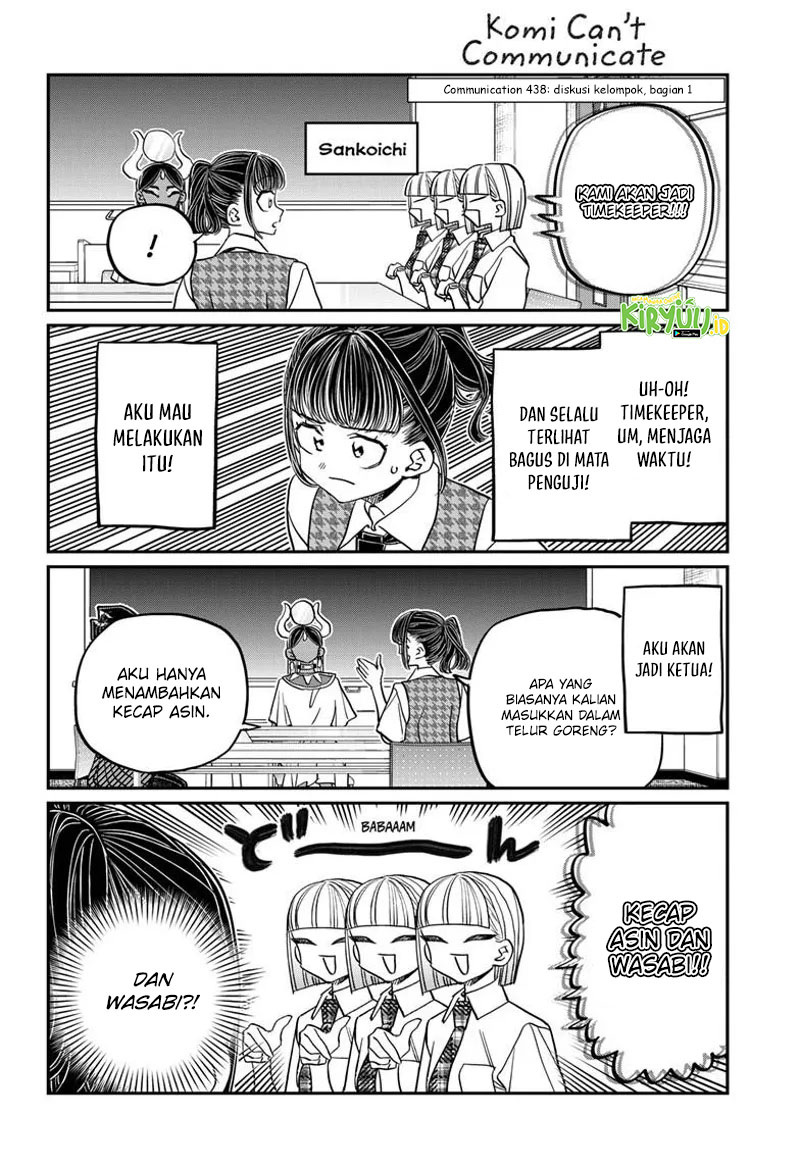 Baca Komi-san wa Komyushou Desu Chapter 438 Gambar 2