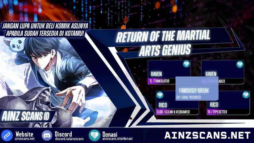 Baca Komik Return Of The Martial Arts Genius Chapter 29 Gambar 1