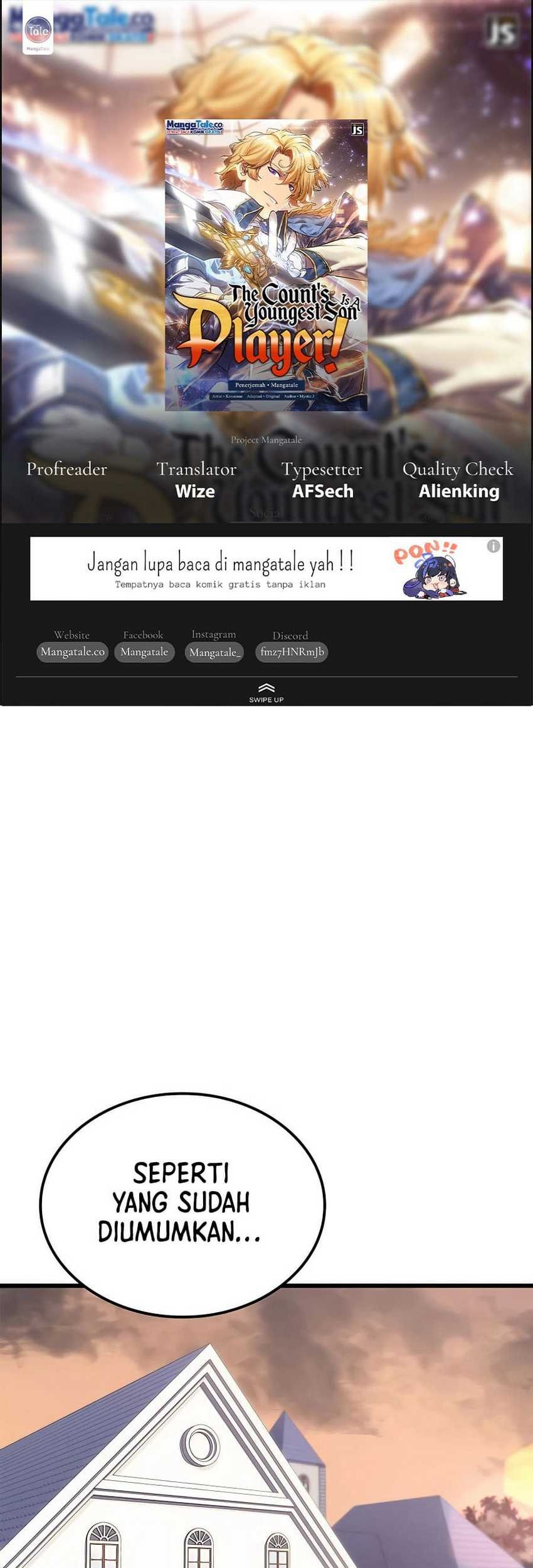 Baca Komik The Count’s Youngest Son Is A Player! Chapter 41 Gambar 1