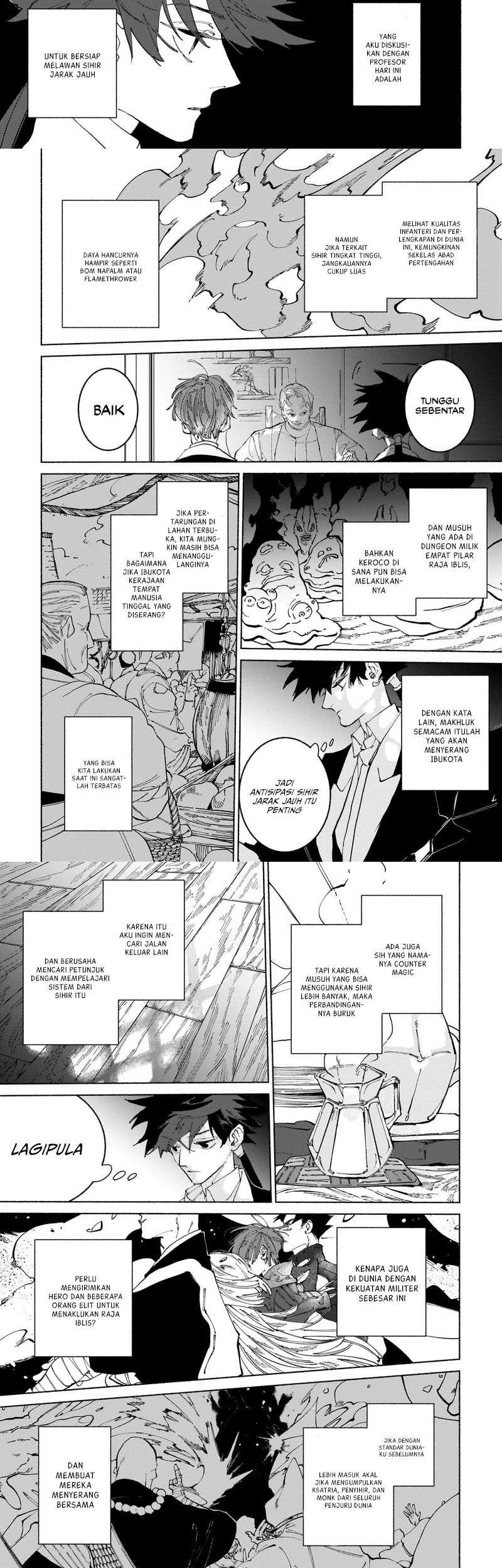 Maou to Yuusha no Tatakai no Ura de Chapter 15 Gambar 12