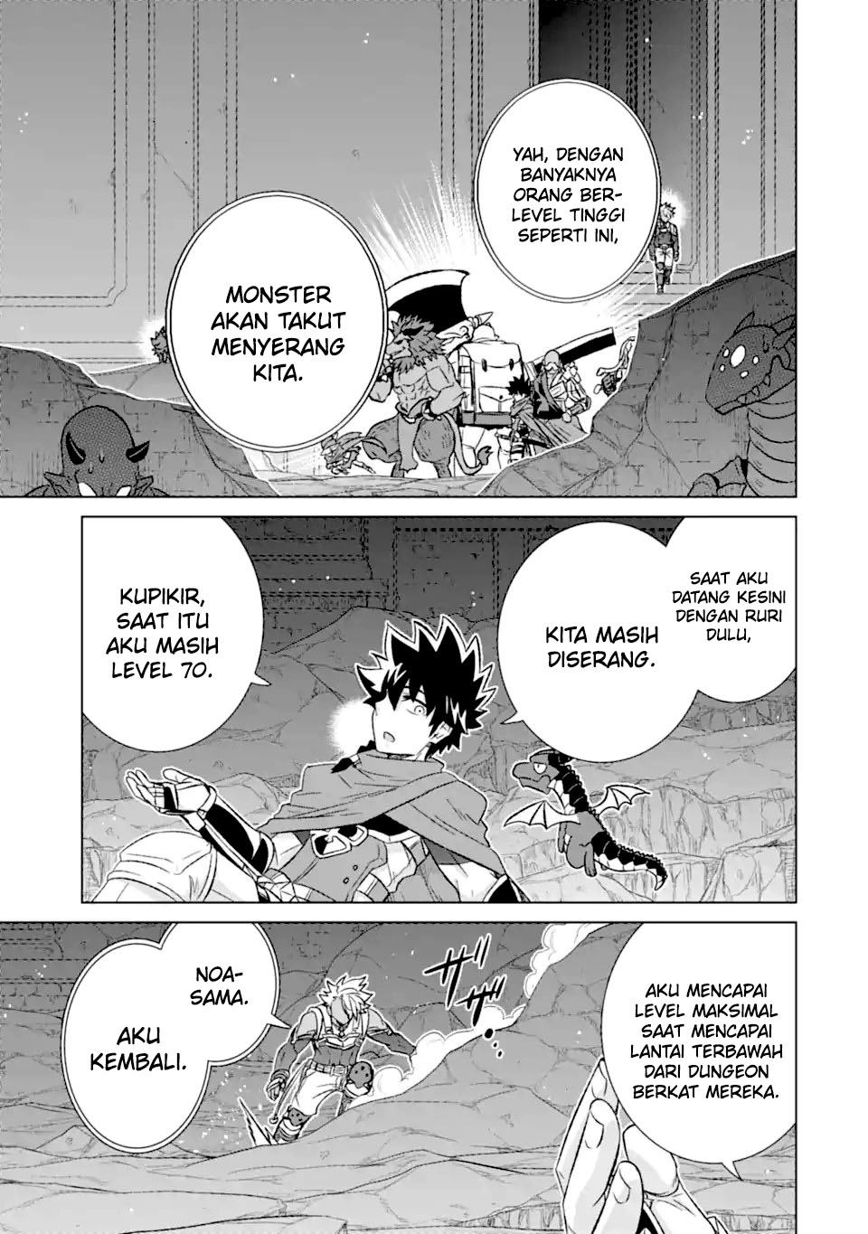 Isekai de tadahitori no mamono tsukai ~ tenshoku shitara maou ni machigawa remashita Chapter 51.1 Gambar 7