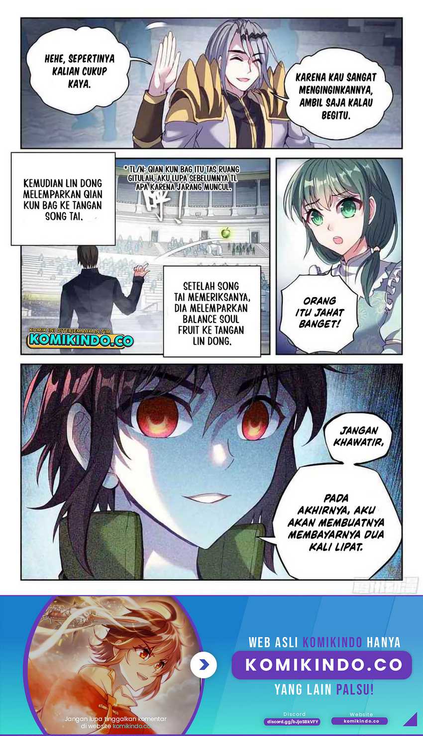 Wu Dong Qian Kun Chapter 215 Gambar 17