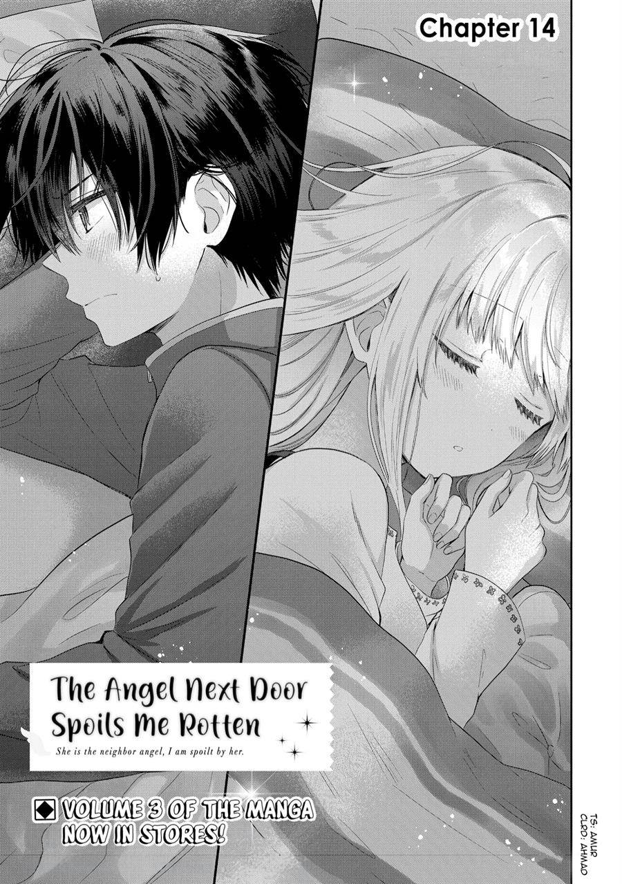 Baca Komik Otonari no Tenshi-sama ni Itsunomanika Dame Ningen ni Sareteita Ken Chapter 14.1 Gambar 1