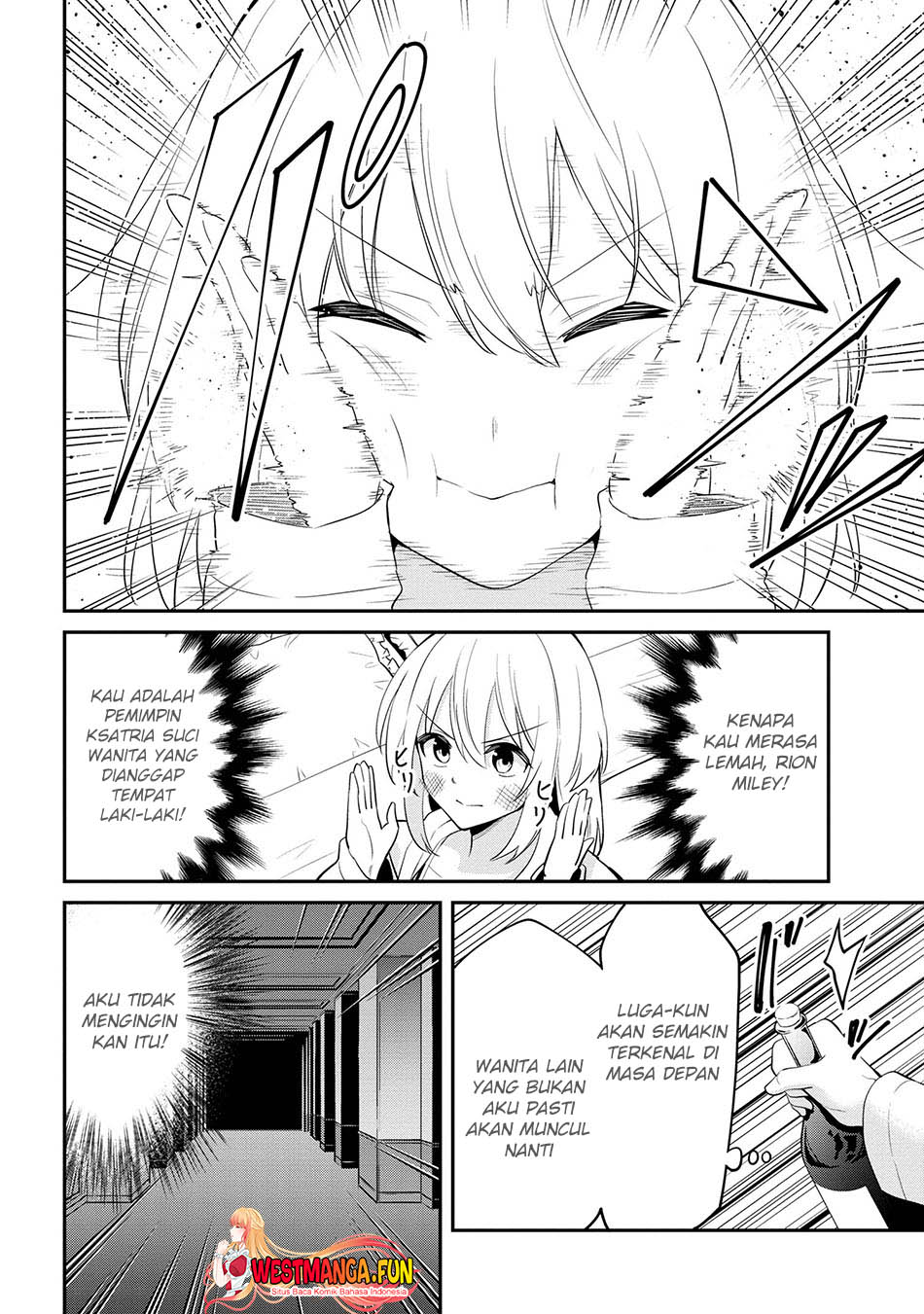 Seikishi ni Natta kedo Danchou no Oppai ga Sugosugite Kokoro ga Kiyomerarenai Chapter 27 Gambar 19