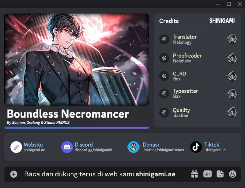 Baca Komik Boundless Necromancer Chapter 72 Gambar 1