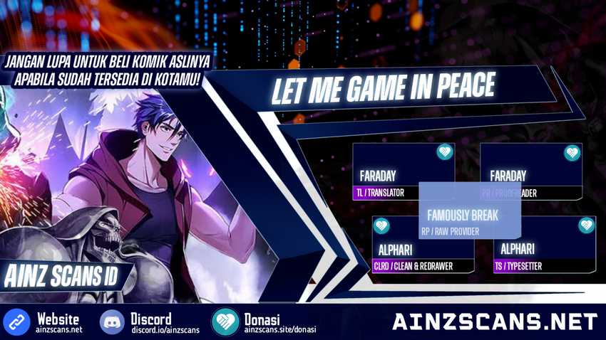 Baca Komik Let Me Game In Peace Chapter 125 Gambar 1