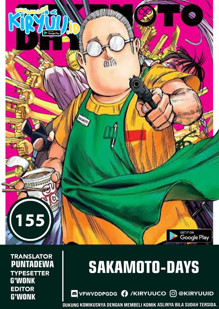 Baca Komik Sakamoto Days Chapter 155 Gambar 1