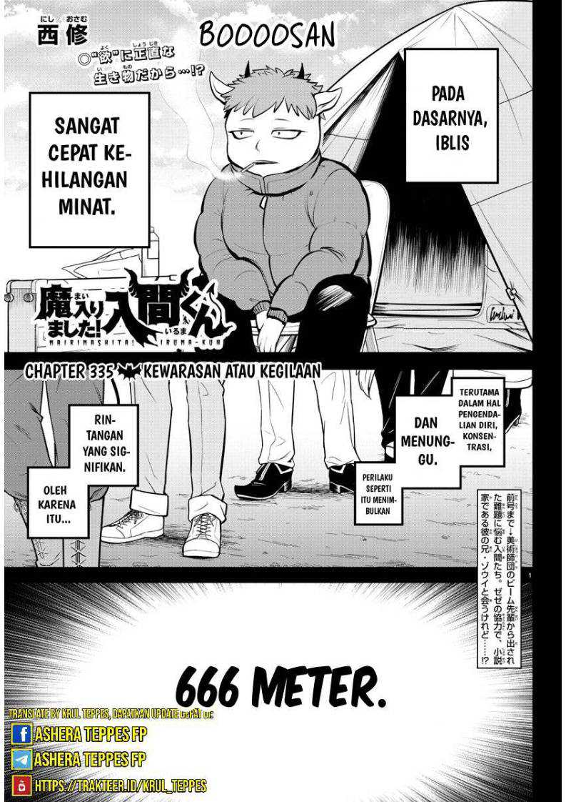 Baca Mairimashita! Iruma-kun Chapter 335 Gambar 2