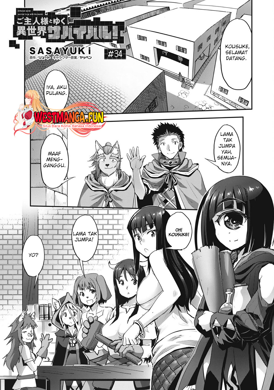 Baca Craft Game no Nouryoku de Isekai Kouryaku!! Chapter 34 Gambar 2