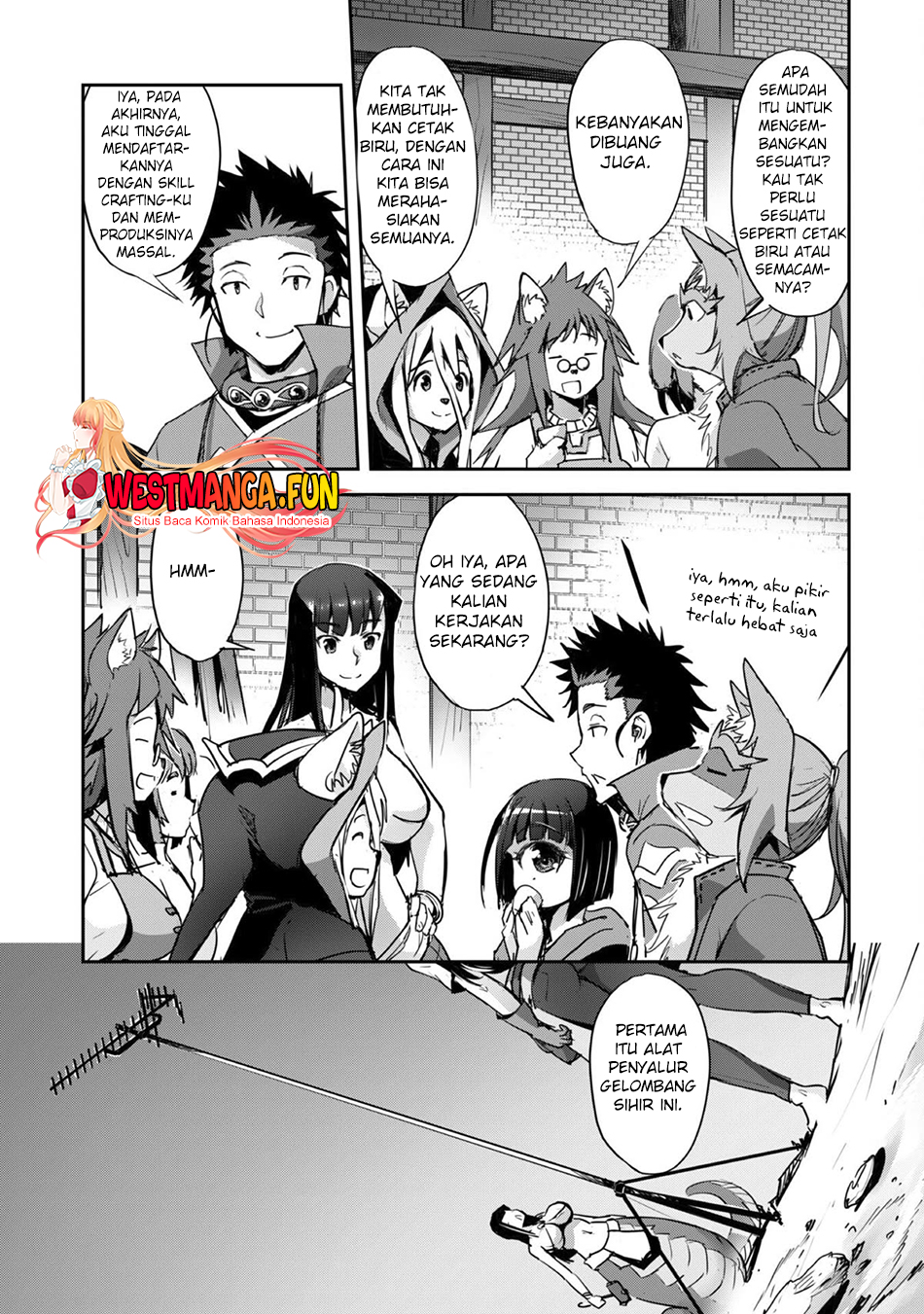 Craft Game no Nouryoku de Isekai Kouryaku!! Chapter 34 Gambar 7