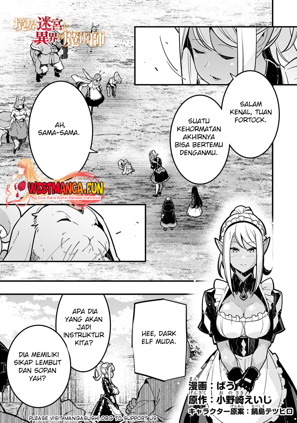 Baca  Kyoukai Meikyuu to Ikai no Majutsushi Chapter 66 Gambar 2