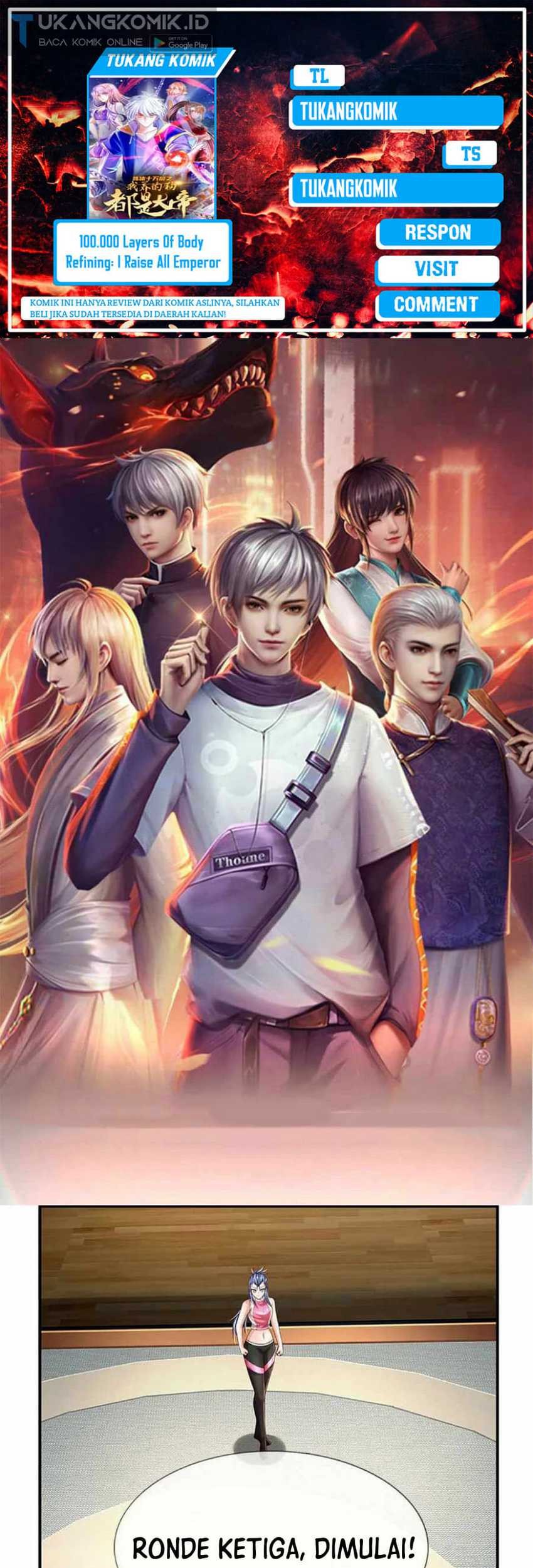 Baca Komik 100.000 Layers Of Body Refining: I Raise All Emperor Chapter 206 Gambar 1