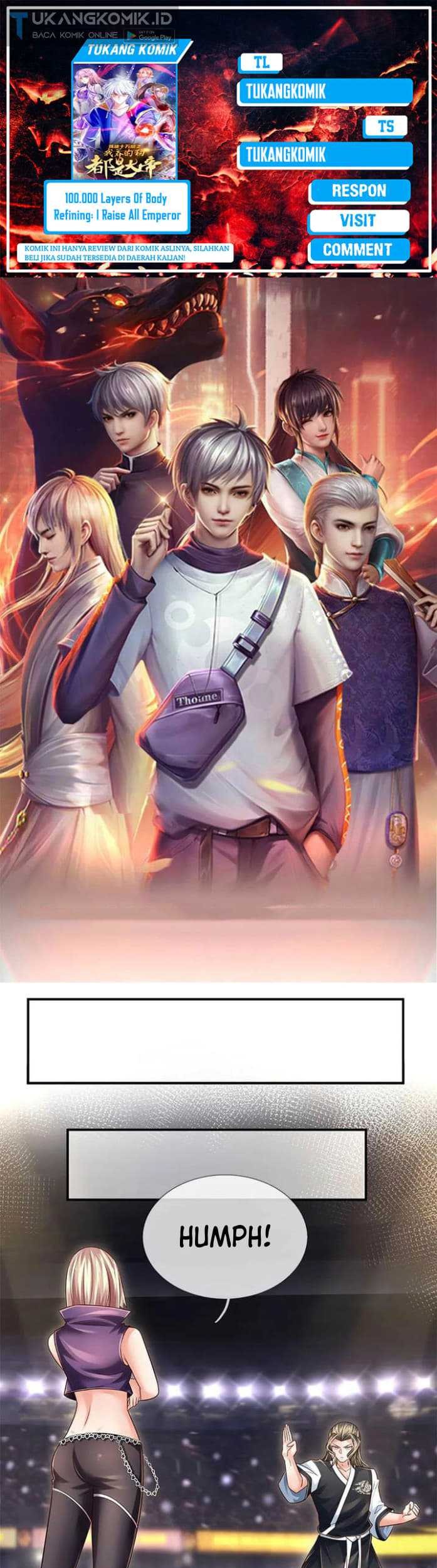 Baca Komik 100.000 Layers Of Body Refining: I Raise All Emperor Chapter 205 Gambar 1