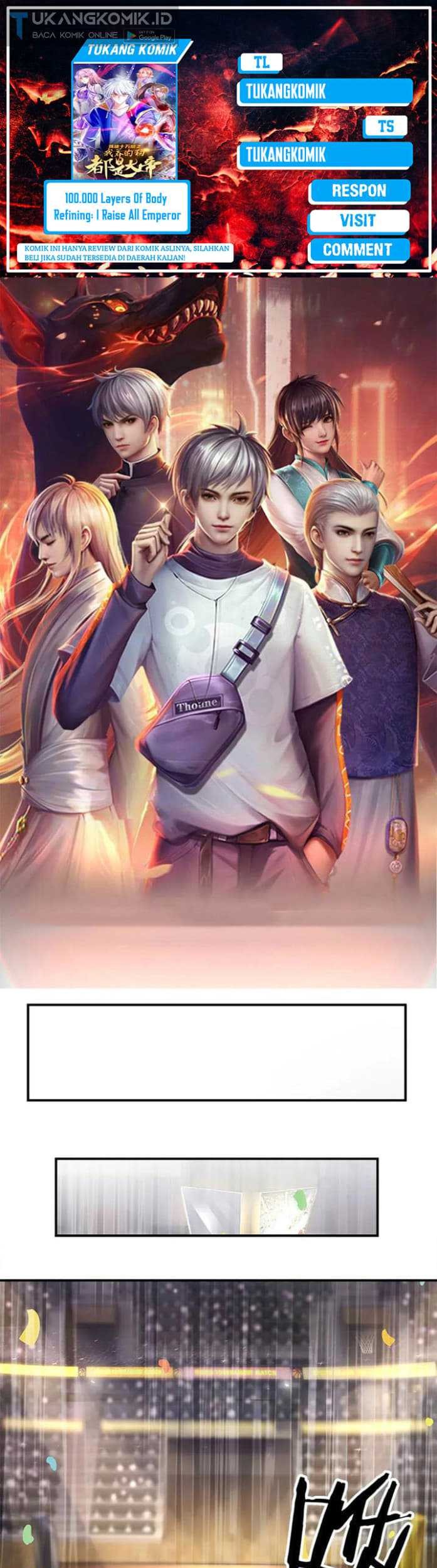 Baca Komik 100.000 Layers Of Body Refining: I Raise All Emperor Chapter 204 Gambar 1