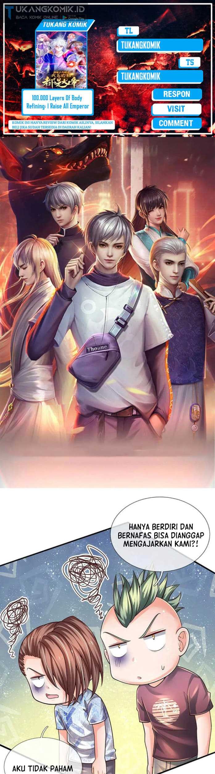 Baca Komik 100.000 Layers Of Body Refining: I Raise All Emperor Chapter 202 Gambar 1