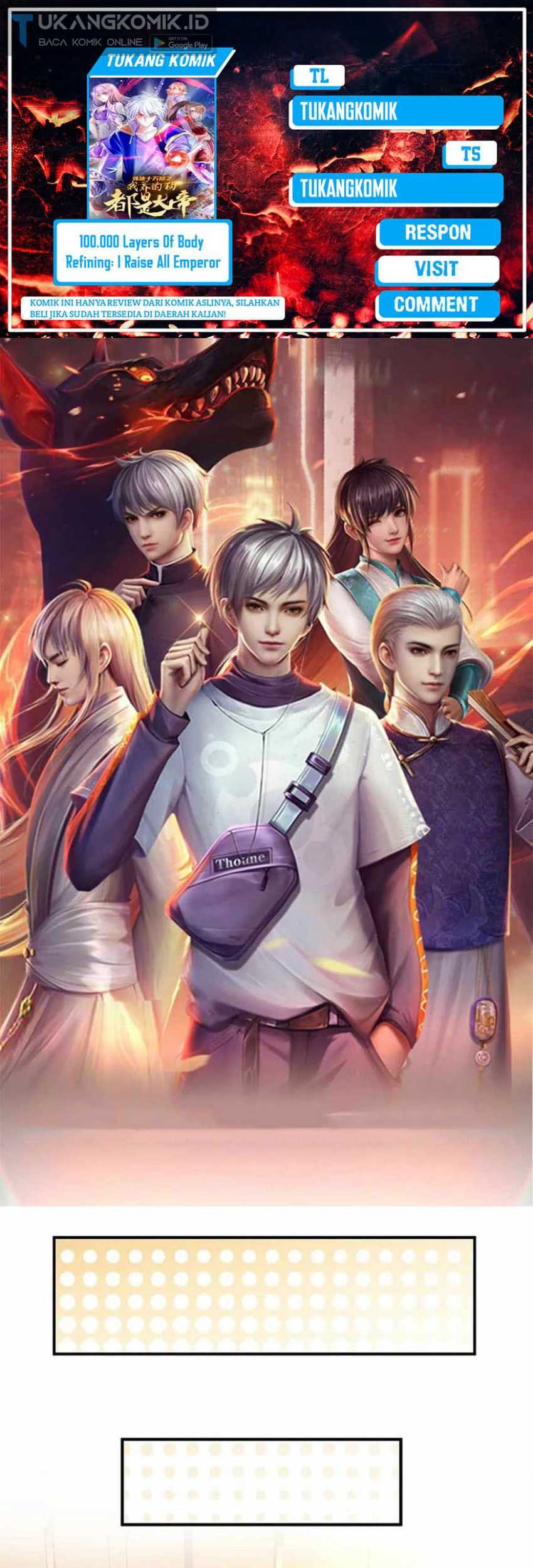 Baca Komik 100.000 Layers Of Body Refining: I Raise All Emperor Chapter 199 Gambar 1