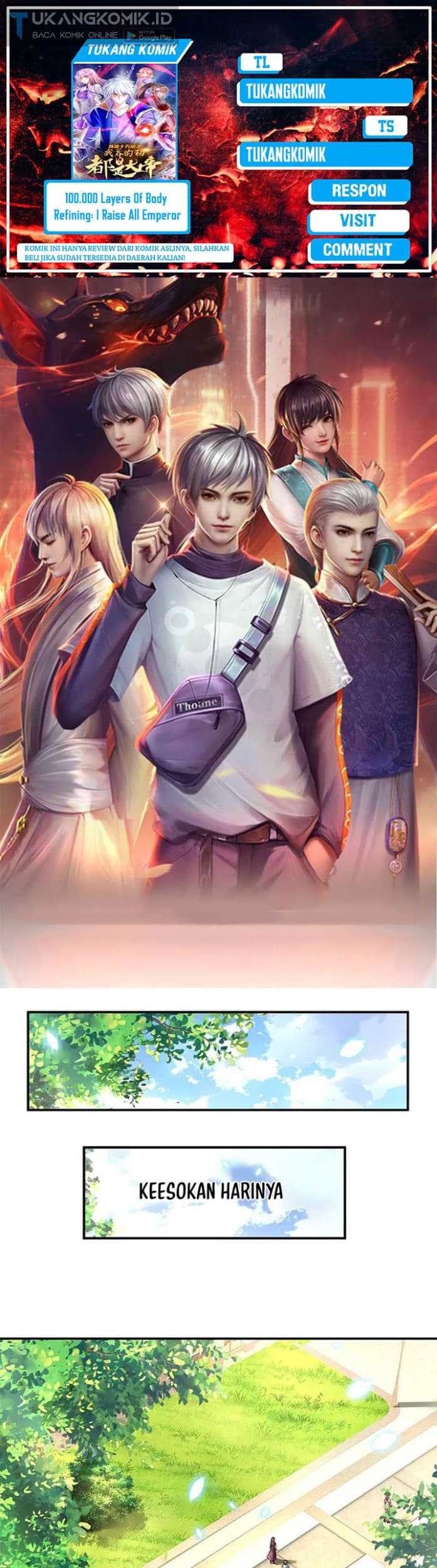 Baca Komik 100.000 Layers Of Body Refining: I Raise All Emperor Chapter 197 Gambar 1
