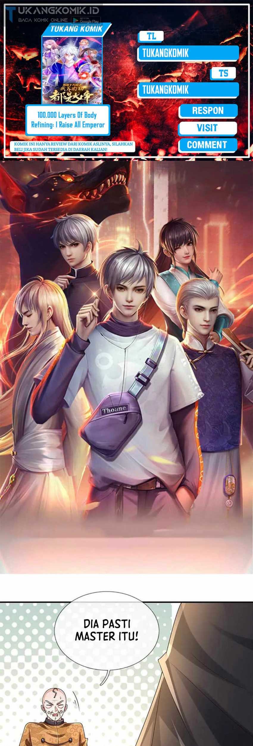 Baca Komik 100.000 Layers Of Body Refining: I Raise All Emperor Chapter 194 Gambar 1