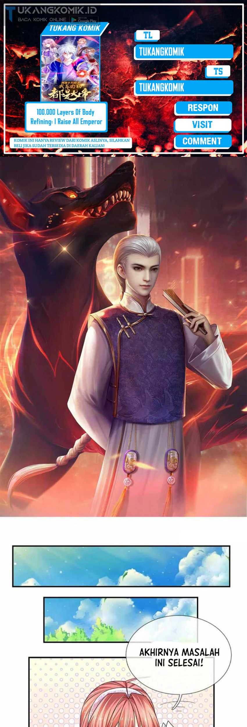 Baca Komik 100.000 Layers Of Body Refining: I Raise All Emperor Chapter 190 Gambar 1